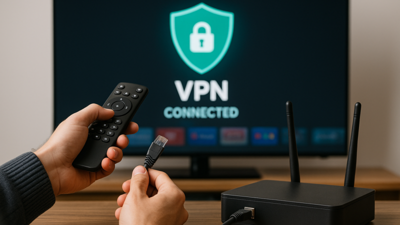 Hoe voorkom je meekijken op je smart tv met een vpn