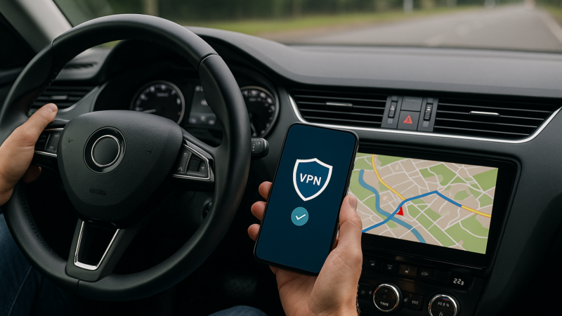Hoe bescherm je je connected car en rijgegevens met een vpn?