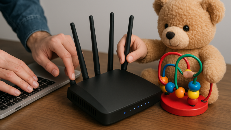 Hoe bescherm je slim speelgoed van je kinderen tegen afluisteren met een vpn