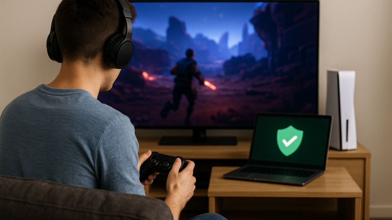 Veilig online gamen en streamen op je console met een vpn: zo pak je dat aan