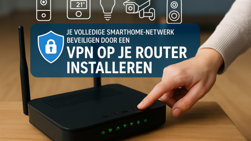 Hoe beveilig ik mijn volledige smarthome met een VPN op mijn router